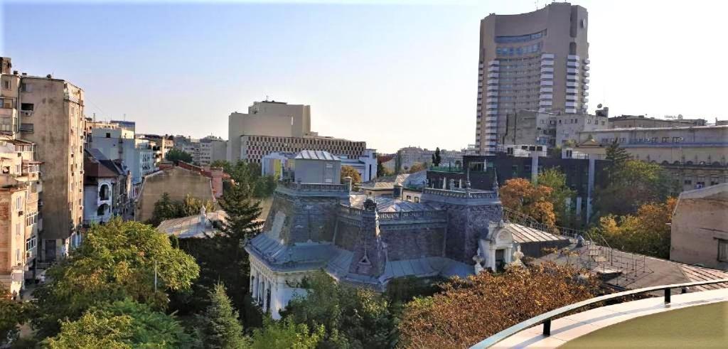 Central Arghezi University Square Apartment Bukares Bagian luar foto